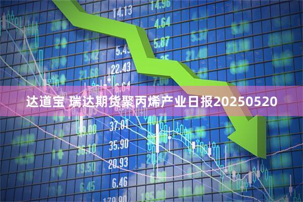 达道宝 瑞达期货聚丙烯产业日报20250520